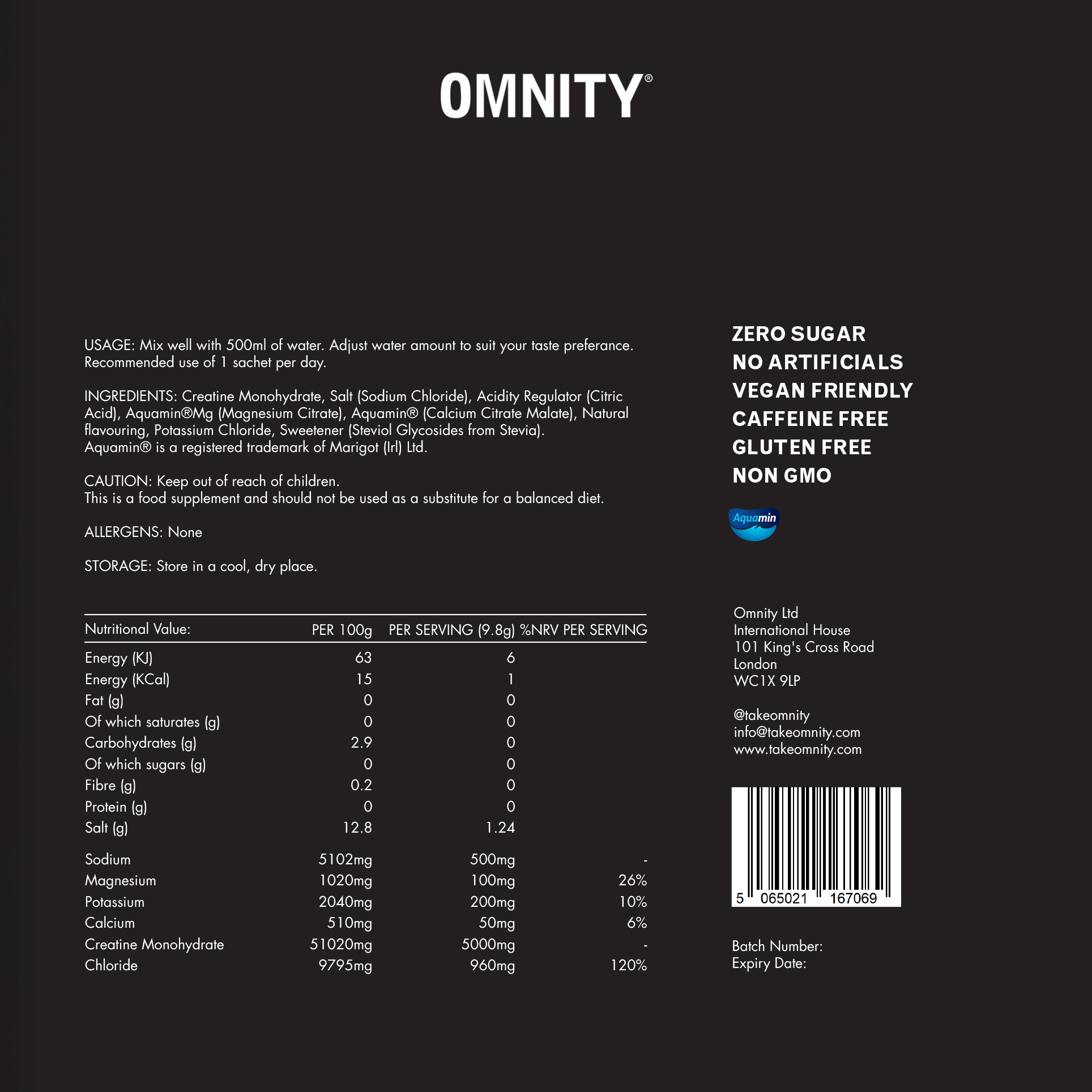 Electrolyte Hydration + Creatine Monohydrate Combo Sachets (30 Pack) - Black Cherry